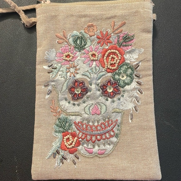 Handbags - Sugar Skull Pouch